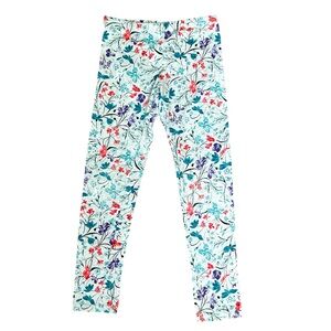 ✅ 5 for $25 - Gray Floral Leggings, Old Navy Size 10/12